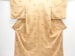 茄子模様小紋着物